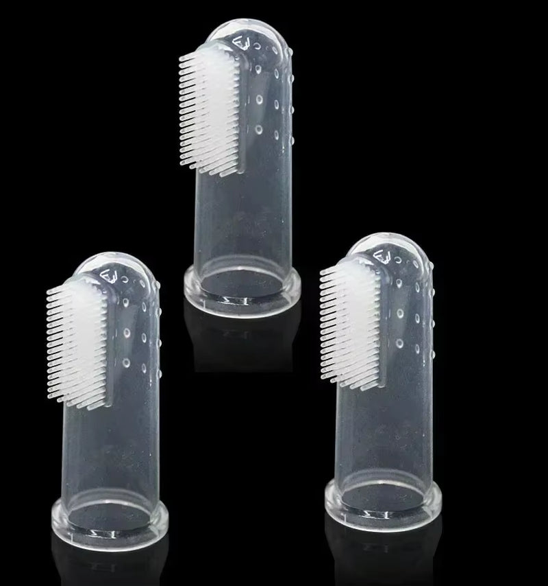Super Soft Pet Finger Toothbrush – Dog & Cat Dental Care Tool for Plaque and Bad Breath