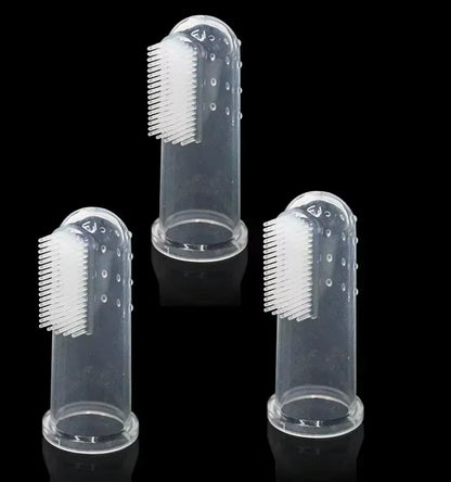 Super Soft Pet Finger Toothbrush – Dog & Cat Dental Care Tool for Plaque and Bad Breath