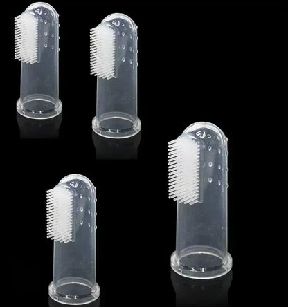 Super Soft Pet Finger Toothbrush – Dog & Cat Dental Care Tool for Plaque and Bad Breath