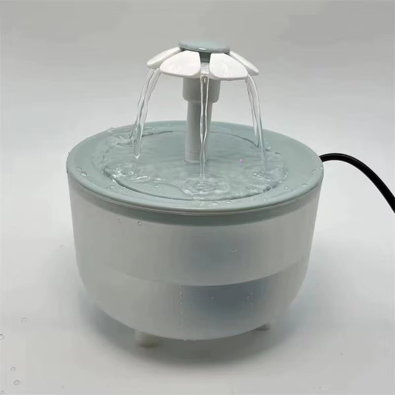 Cat Water Fountain, 1200 ml Automatic, Ultra-Quiet, USB, with Filter