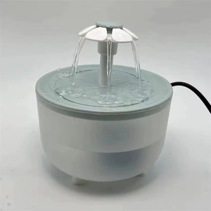 Cat Water Fountain, 1200 ml Automatic, Ultra-Quiet, USB, with Filter