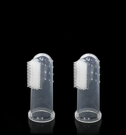 Super Soft Pet Finger Toothbrush – Dog & Cat Dental Care Tool for Plaque and Bad Breath